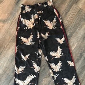 H&M silk pants